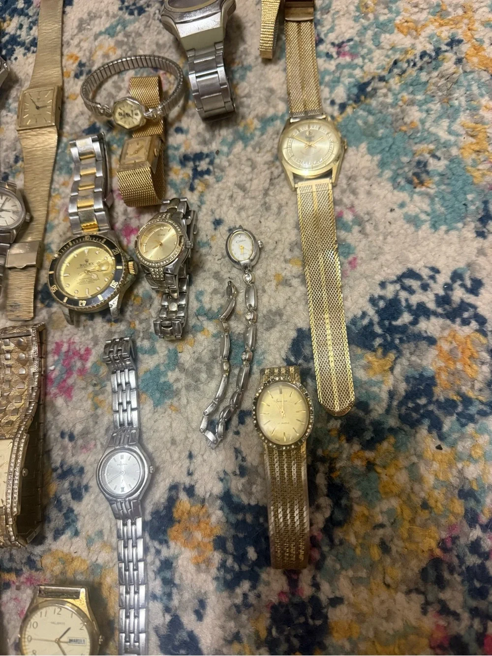 Classic Mixed Gold & Silver Men's and Women’s Watch Collection
